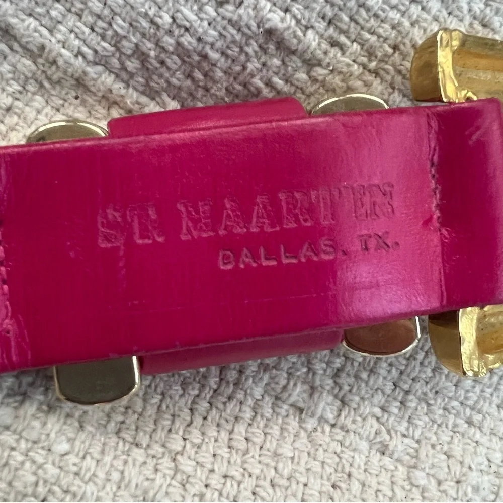 Vintage St. Maarten Belt